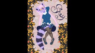 Shay the Pretty Purple Raccoon [upl. by Portia]