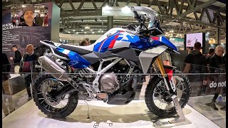 BMW GS F 450 sport Enduro adventure F460 motor moto bike EICMA F450 2025 motorcycle walkaround V2188 [upl. by Harrietta710]