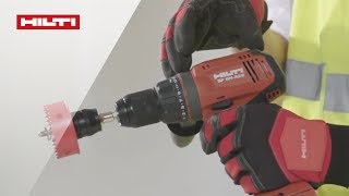 Мощь в компактном корпусе Аккумуляторная дрельшуруповерт Hilti SFH 6A22 [upl. by Gnoud742]