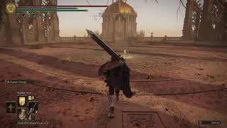 Greatsword Moveset Remake Showcase Elden Ring Mod  WAR [upl. by Yoreel]