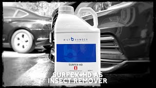 REMOVING INSECTS WITH BILT HAMBER SURFEXHD TOUCHLESS [upl. by Nay]