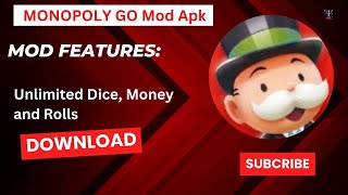 MONOPOLY GO Mod Apk 1366 Unlimited Dice [upl. by Aihsit352]