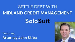 Attorneys Guide to Settle Debt With Midland Credit Management [upl. by Nosliw]