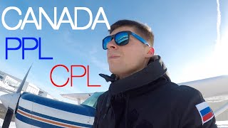 1 Year as international student pilot in Canada  CPL  PPL [upl. by Stavros]