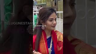 Sreemukhi Tirumala Visit With Her Family [upl. by Ynetsed]