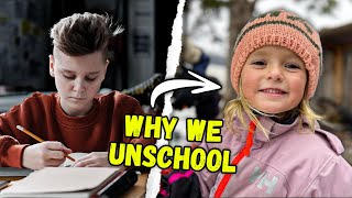 What Is Unschooling By Homeschooling Family [upl. by Armat725]