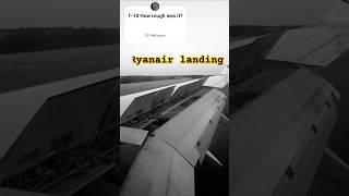 Ryanair landinglanding airplane internationalairlines airportlanding aviation avgeek ryanair [upl. by Eddi]