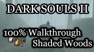 Dark Souls 2 100 Walkthrough 8 Shaded Woods All Items amp Secrets [upl. by Aroon]