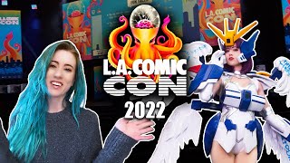 Lets go to LA Comic Con 2022 Los Angeles Comic Con  Cosplay Convention Vlog [upl. by Dicks]