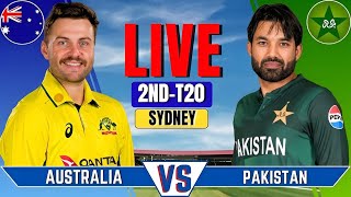 LIVE Pakistan vs Australia 2nd T20 LIVE  PAK VS AUS 2ND T20I LIVE SCORE [upl. by Platus]