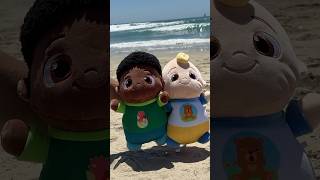 Best Friends Playdate at the Beach Toy Pretend Play cocomelon shorts [upl. by Laux736]