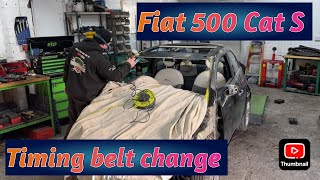 FIAT 500 LOUNGE FACELIFT 2017 CAT S COPART SALVAGE REBUILD PART 3 [upl. by Laraine]