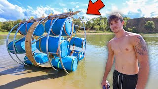 I built the worlds best FACEBOOK MARKETPLACE boat… run on water [upl. by Nairod977]