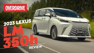 2023 Lexus LM 350h review  still want a luxury SUV  OVERDRIVE [upl. by Paulina]