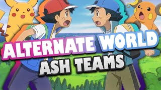 Gen 1 to 9 AU Ashs Teams My Way [upl. by Drud]