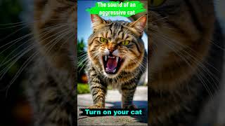 The sound of an aggressive cat cat shorts AggressiveCat catsounds catlover [upl. by Anneh153]