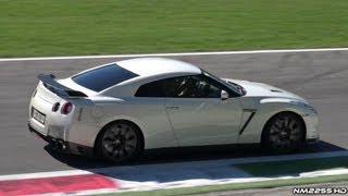 Nissan GTR IN ACTION  Full Throttle Accelerations Fly Bys and More [upl. by Arised]