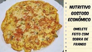 COMO FAZER OMELETE NA FRIGIDEIRA  RECEITA SIMPLES E FÁCIL [upl. by Weston]