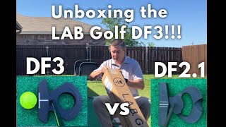 Unboxing and taking the LAB Golf DF3 to the course and comparing to DF 21⛳️⛳️ [upl. by Polik]