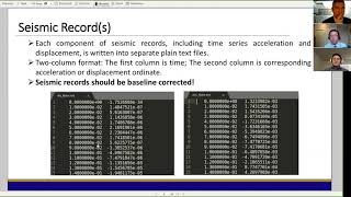 Wang and Jeremic ESSI lectures 1C 2x1C and 3x1C motions development for DRM [upl. by Bear186]