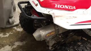 FMF Powercore 4 on Honda Trx250x [upl. by Lang]