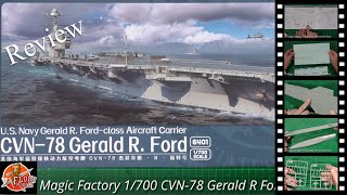 Magic Factory 1700 CVN78 Gerald R Ford Review [upl. by Dido412]