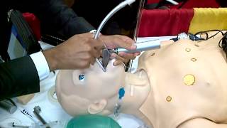 Pocket Bougie One Person intubation technique with trigger hold [upl. by Naes]