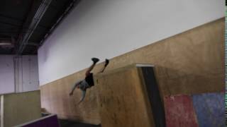 Toe Slip  Weight Forward  Dive Roll from 25 Meters Up  Parkour Ukemi [upl. by Ojahtnamas]