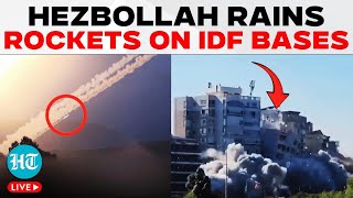 Israel Hezbollah War LIVE Hezbollahs Instant Revenge For Deadly Beirut Bombing  Lebanon [upl. by Eetse548]