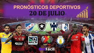 ✅⚽ PRONOSTICOS DEPORTIVOS SABADO 20 DE JULIO  APUESTAS BETFACIL [upl. by Noreen900]