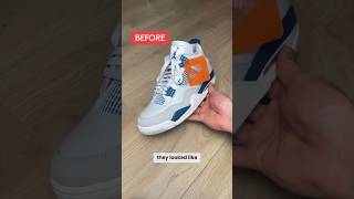 How to Loose Lace Jordan 4’s 🤩 Comment below Bow Knot or Loose Lace ⬇️ jordans sneakers shoes [upl. by Atinnek]