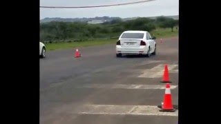 Volvo S40 T5 at Kzn Motor Racing 14 mile Drag [upl. by Anyel]