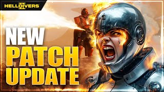 Helldivers 2 New Update Patch Notes Are Finally Here [upl. by Lybis]