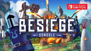 Besiege Gameplay Nintendo Switch [upl. by Noremmac]