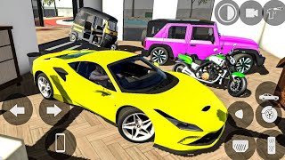 IBD3D  Yamaha Vmax Ferrari F8 Auto Rickshaw Trailer Truck City Simulation  Android Gameplay [upl. by Poore866]