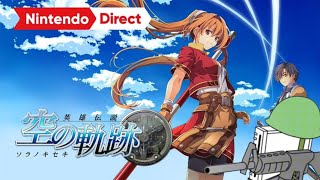 Nintendo Direct  Indie World  Trails in the Sky FC Remake Reaction [upl. by Ecienahs]