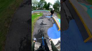 Rate this colorful pump track 😍 mtb pumptrack dirtjumper mtblife anatolybrv quot [upl. by Tia865]