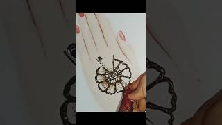 Safty pin se easy mehandi designshorts new youtubeshorts ytshorts subscribers [upl. by Priebe629]