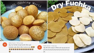 Dry Fuchka recipe  Golgappa  Without Baking soda fuchka  Fuchka recipe  Panipuri [upl. by Anyal]