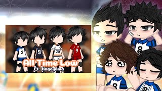 Past Kageyamas team reacts  Haikyuu GCRV  ⚠RUSHED⚠ [upl. by Earesed]