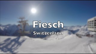 Snowboarding in Fiesch Switzerland [upl. by Nocaj]