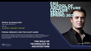 FAU LECTURE SERIES FORMAL RESEARCH AND THE AVANTGARDE [upl. by Wind155]