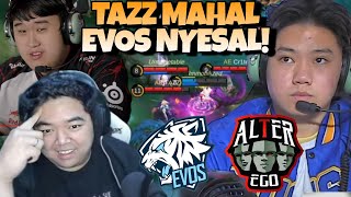 AE TAZZ MENYALA  EVOS FIX MENYESAL LEPAS TAZZ  EVOS VS ALTER EGO MATCH 2  MPL S13 [upl. by Alderman148]