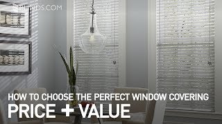 Best Window Coverings for Price and Value  Blindscom [upl. by Annayt275]