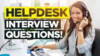 HELP DESK Interview Questions amp Answers How to PASS a Help Desk or Desktop Support job Interview [upl. by Fita]