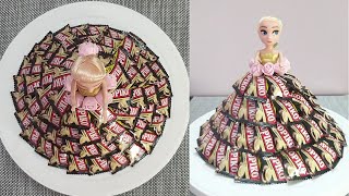 415 Chocolate Doll Bouquet  Chocolate Packing Idea [upl. by Ainollopa60]