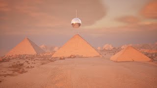 Frank Ocean Pyramids  Unreal Engine 54 [upl. by Sivad]