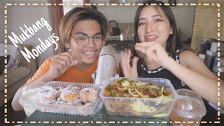 ASMR Mukbang with Ryanzie Fried fish and Donuts [upl. by Selie]