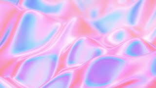 Psychedelic Holographic Shiny Iridescent Liquid Fluid Waves Flowing 4K Motion Background for Edits [upl. by Airual]