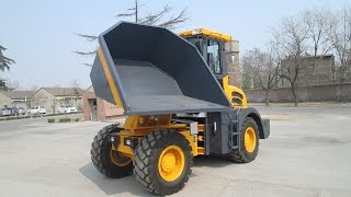 FD50 SITE DUMPER FOR ROUGH TERRAIN TRANSPORTING 5 ton loading [upl. by Dnaloy278]